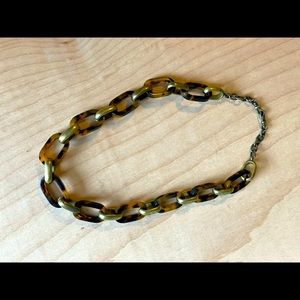 JCrew Tortoise Shell Necklace